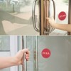 Unique Bargains Acrylic Self-Adhesive Decor Store Business Push Pull Door Sign 2 Pcs - 4 of 4