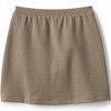 Lands' End Lands' End School Uniform Kids Ponte Button Front Skort - 4 of 4