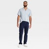 Men's Short Sleeve Slub Camp Button-Down Shirt - Goodfellow & Co™ - 3 of 3