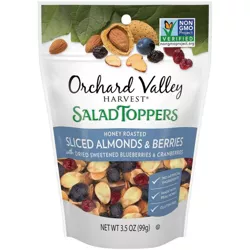 Orchard Valley Harvest Honey Roasted Sliced Almonds & Berries Salad Toppers - 3.5oz