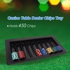 GSE Casino Poker Table Chip Tray Holder for Blackjack, and Casino Games (9 Row - Holds 450 Chips) - 3 of 4