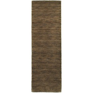 Oriental Weavers Aniston 27109 Brown Indoor Area Rug - 2'6" x 8' - 1 of 3