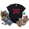Simply Sage Market Whimsical Holly Jolly Short Sleeve Tee - 3 of 4