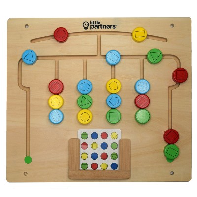 Little Partners Developmental Activity Board - Match N Play (Fits Original Learning Tower and Limited Edition ONLY)