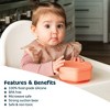 Tiny Twinkle Silicone Suction Bowl w/Lid for Baby and Toddler, BPA-Free and Microwave Safe - 2 of 4