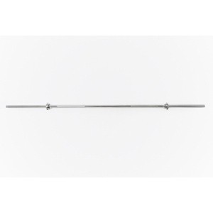 5.5 Foot Chrome Spin Lock Weight Bar with Spin Lock Collars for Standard Plates - 1 of 1
