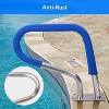 Durable 304 Stainless Steel Pool Handrail with Non-Slip Grip Cover, Rust-Resistant Design, Supports Up to 250 lbs, Ideal for Safe Pool Access - 2 of 4