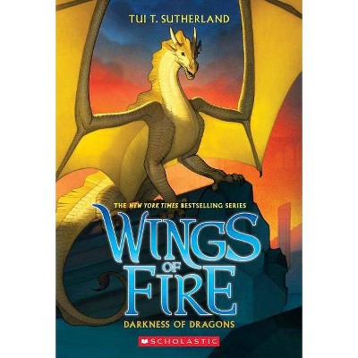 Darkness of Dragons - (Wings of Fire) by  Tui T Sutherland (Paperback)
