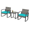 Saint Birch 3pcs Wicker Rocker Set - 2 of 4