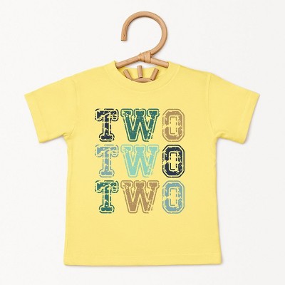 The Juniper Shop Two Two Two Toddler Short Sleeve Tee