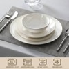 vancasso16 Piece Set Of White Gold-Plated Bone China Tableware Including 4 Plates/Dessert Plates/Soup Plates/Bowls Serving 4 People - 3 of 4