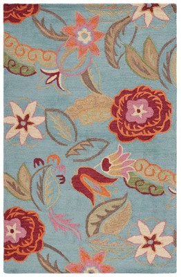 Blossom BLM675 Hand Hooked Area Rug  - Safavieh