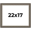 PosterPalooza | Weathered Black Picture Frame - UV Acrylic, Backing Board, Hanging Hardware Included - 2 of 4