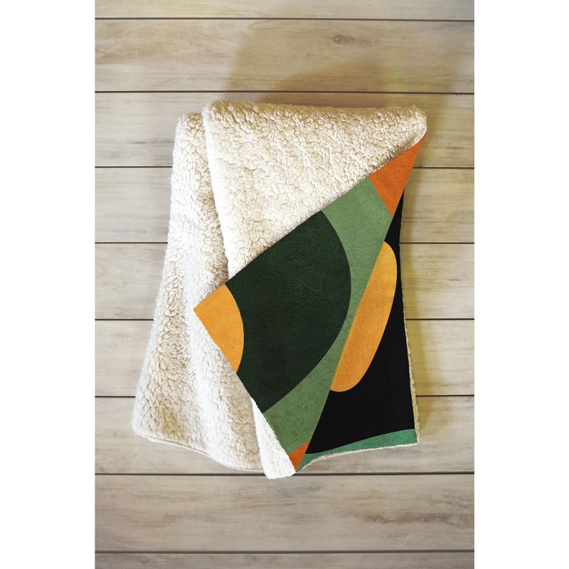 Nadja Minimal Modern Abstract 32 Fleece Throw Blanket - Deny Designs, 2 of 3