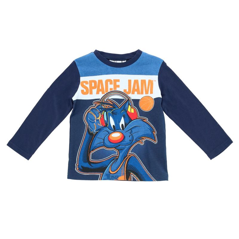 Textiel Trade Boy's Space Jam Long Pajama Set, 2 of 4