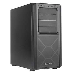 SilverStone Technology SETA D1 Mid-Tower ATX Chassis with High Storage Capability & Versatility, SST-SED1-B - 1 of 4