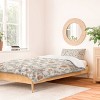 Deny Designs 2pc Twin/Twin XL Schatzi Brown Jaipur Faded Pastels Duvet and Sham Set - 2 of 4