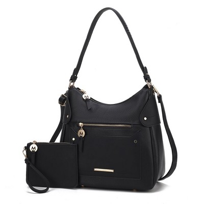 MKF Collection Maeve Women’s Shoulder Bag with Wristlet Pouch by Mia K