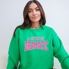 Simply Sage Market Women's Graphic Sweatshirt Varsity Little Bit Dramatic - 2 of 3