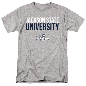 Men's Jackson State University Official Stacked T-Shirt - 1 of 4