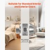 VEVOR Deadbolt Lock, Round Single Cylinder Dead Bolt, Keyed 1 Side, Fits Standard Size Interior and Exterior Doors, Full Metal, with 3 Keys,Silver - 3 of 4