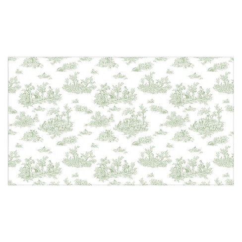 Evanjelina & Co Toile De Jouy Sage Tablecloth - Deny Designs : Target