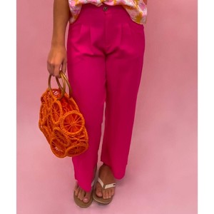 Women's Pleated Linen Summer Trousers - And The Why - 1 of 3