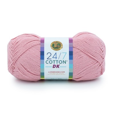 Lion Brand 24/7 Cotton DK Yarn-Cameo