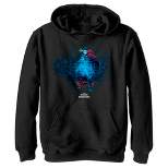 Boy's Marvel Doctor Strange in the Multiverse of Madness Neon Strange Pull Over Hoodie