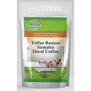 Larissa Veronica Toffee Banana Sumatra Decaf Coffee (Gourmet, Naturally Flavored, Whole Coffee Beans) (8 oz, ZIN: 564980) - 1 of 4