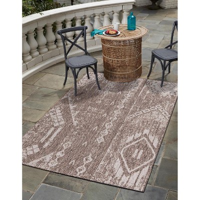 Nuloom Rosy Classic Indoor/outdoor Area Rug 2' X 3' In Natural : Target