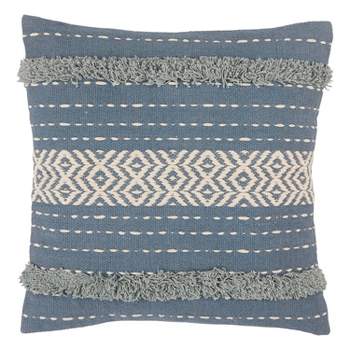 20"x20" Oversize Vibe by Palmyra Tribal Square Throw Pillow Cover - Jaipur Living