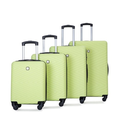 4 Pieces Luggage Set Lightweight Suitcase With 360° Spinner Wheels, TSA Lock, Adjustable Pull Rod, Men Women Luggage Sets