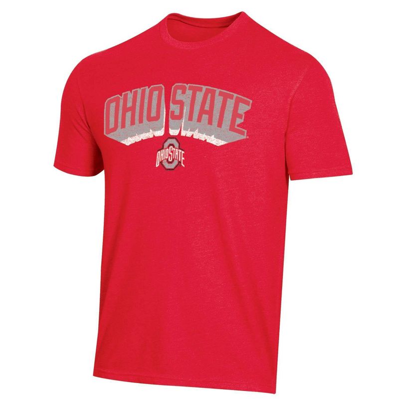 NCAA Ohio State Buckeyes Men&#39;s Biblend T-Shirt, 1 of 4