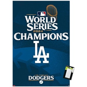 Trends International MLB Los Angeles Dodgers - 2024 World Series Team Logo Unframed Wall Poster Prints - 1 of 4