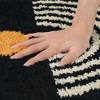 Unique Bargains Indoor Outdoor Non-Slip Absorbent Resist Dirt Entrance Soft Fluffy Carpet Doormats - 3 of 4