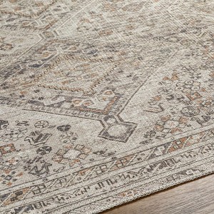 Hauteloom Barny Beige Flat Pile Washable Rug - 1 of 4