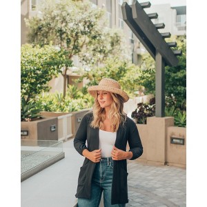 WEST K Women's Carly Ribbed Knit Cardigan with Pockets - 1 of 4