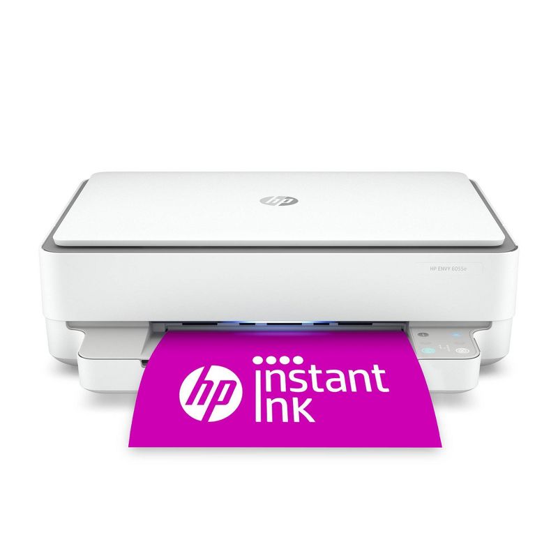 HP ENVY 6055e Wireless All-In-One Color Printer, Scanner, Copier with Instant Ink and HP+ (223N1A), 1 of 17