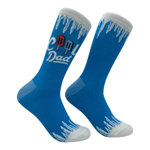 Crazy Dog Men's Cool Dad Socks Funny Sarcastic Fathers Day Graphic Novelty Footwear for Men - 1 of 4