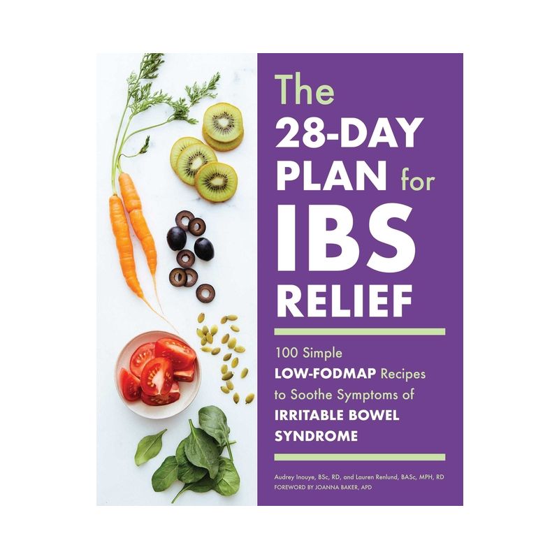The 28-Day Plan for Ibs Relief - by  Audrey Inouye & Lauren Renlund (Paperback), 1 of 2