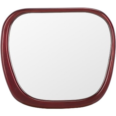 Zita Mirror - 29.92" x 26.18" - MRR9025 - Walnut - Safavieh