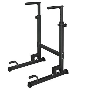NAYSAYE Exercise Trainer Portable Pull Up and Push Up Station Soft Grip for Home Fitness, Black, 30.71"*27.56"*51.57" - 1 of 4