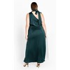 Women's Plus Size Modern Darling Maxi Dress - emerald | CITY CHIC - image 2 of 4