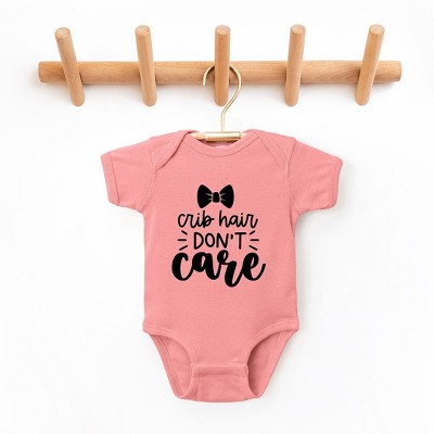 The Juniper Shop Crib Hair Don't Care Baby Bodysuit