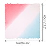 INSPIRE CHIC Women's Gradient Color Chiffon Small Square Colorful Lightweight Soft Sheer Ruffle Scarves 1Pc - 3 of 4