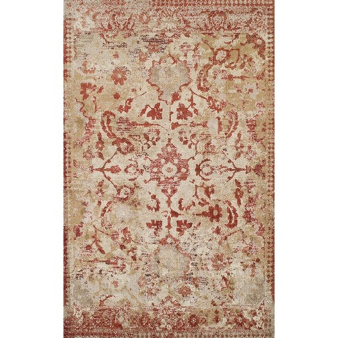 3 X5 Red Solid Woven Accent Rug, 3 X 5 Rugs Target