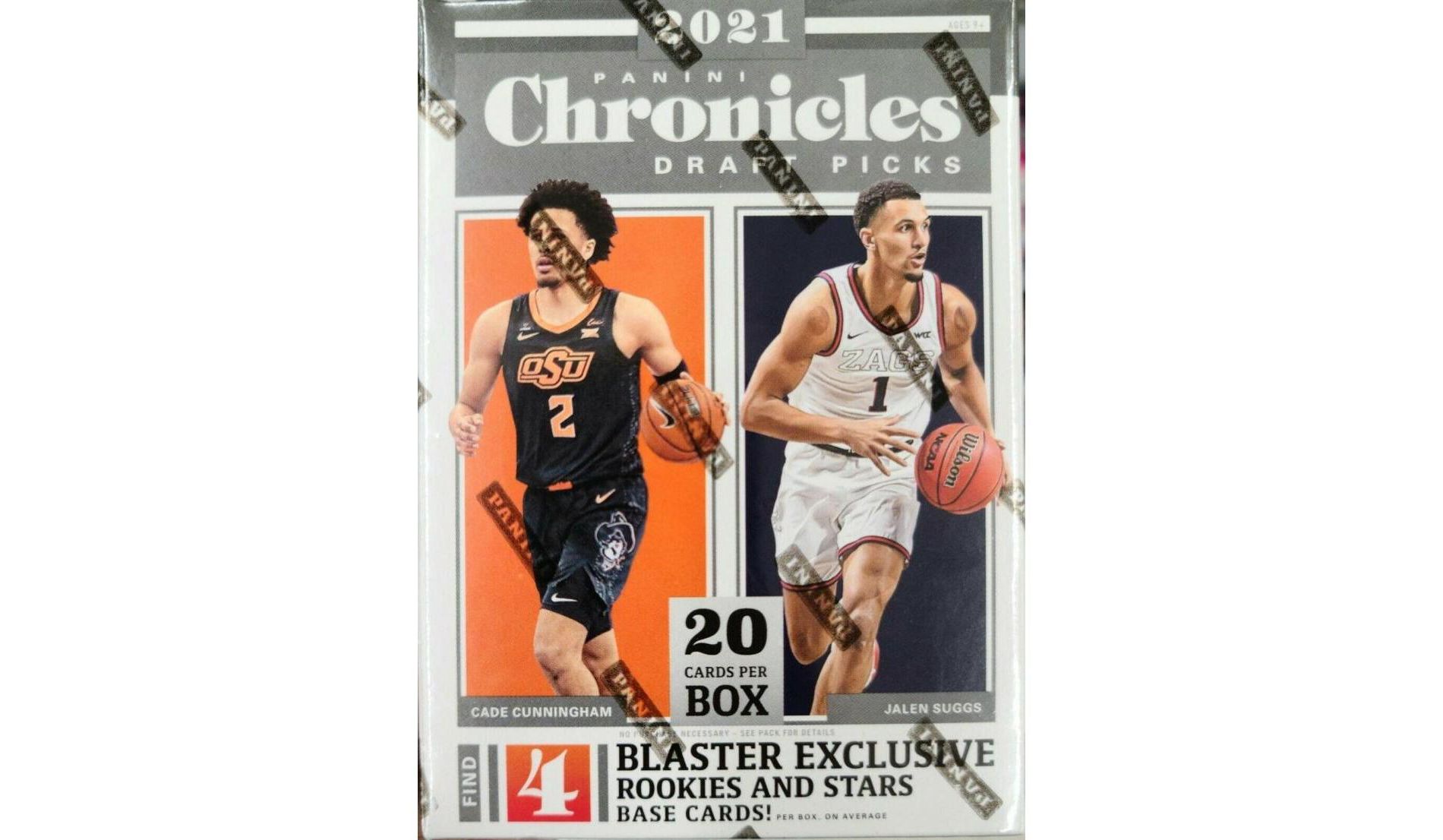 2021-22 Panini Chronicles Draft Picks Basketball 4-Pack Blaster Box