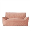 SKRAN Comfy Bean Bag sofas, 2 Seater Oversized Bean Bag Chair with Armrests, for Gaming Reading (Pink) - 2 of 4