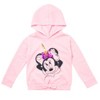 Disney Minnie Mouse Girls Sequin Pullover Fleece Hoodie Leggings Outfit Set Toddler to Big Kid - 2 of 4
